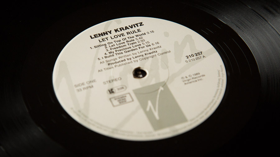 Label Lenny Kravitz - Let Love Rule