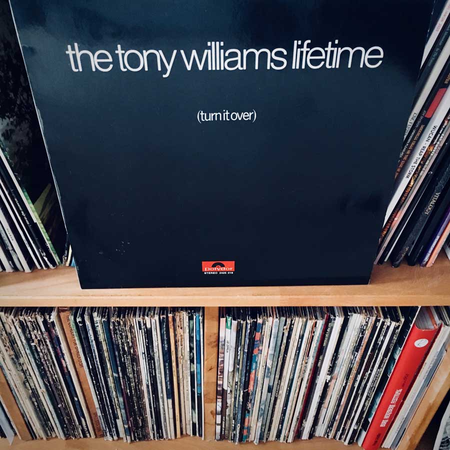 The Tony Williams Lifetime - Turn it Over Frontcover