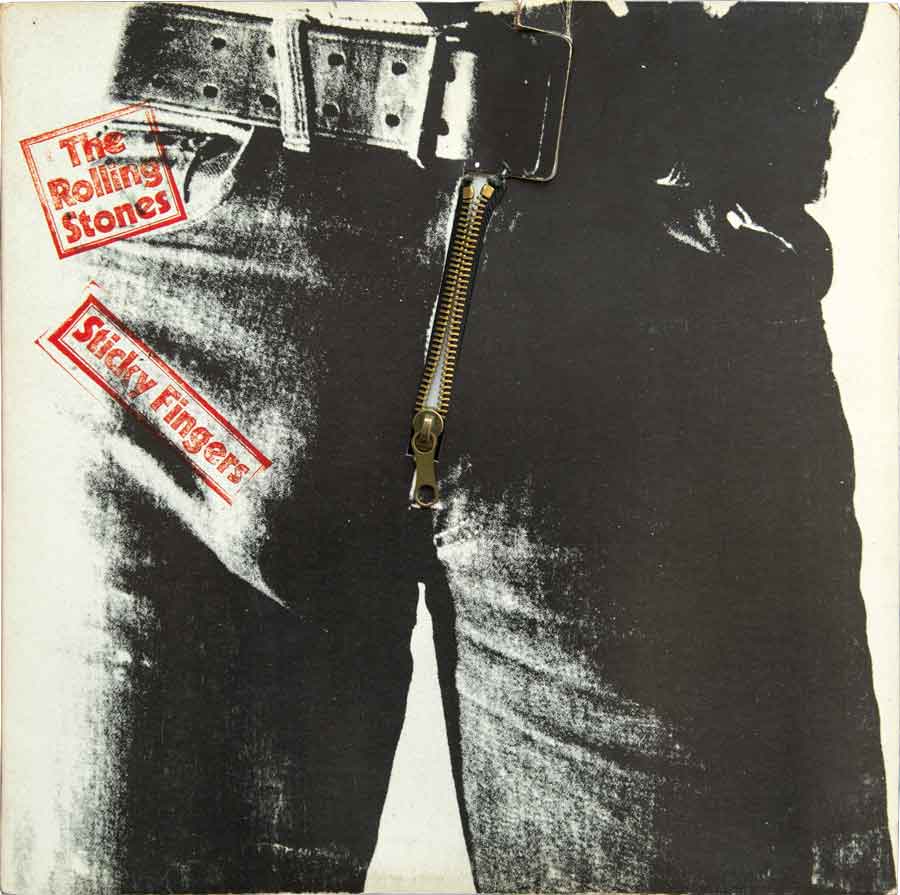 Sticky Fingers Cover Front open