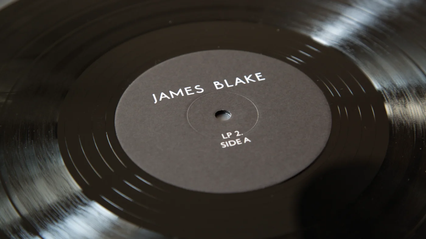 Label Vinyl von James Blake